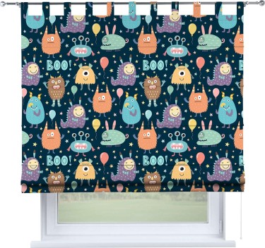 Римская штора на петлях «Звёздные страшилки»