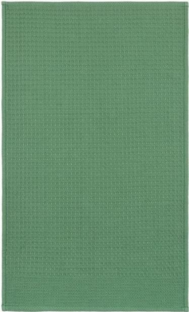 Полотенце "Доляна" цв. хаки 35х60 см, 100% хл., крупная вафля 220 г/м2