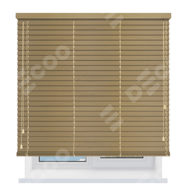 Бамбуковые жалюзи 50 мм. отбеленный