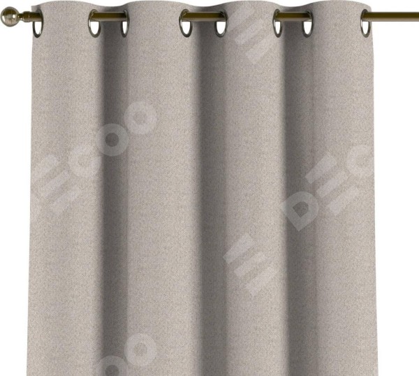 Комплект штор «Cortin» лён димаут бежевый, на люверсах
