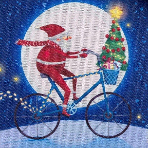 Новогодняя салфетка на стол XMAS, 40х29 см