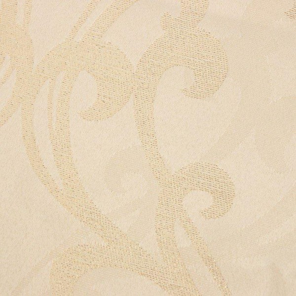 Скатерть Этель "Узор" цв.бежевый, 142*180 +/-3 см, 115 ±10 гр,100% п/э