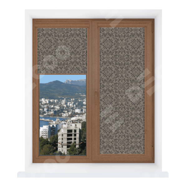 Рулонная штора Уни 2 Дамаск 11