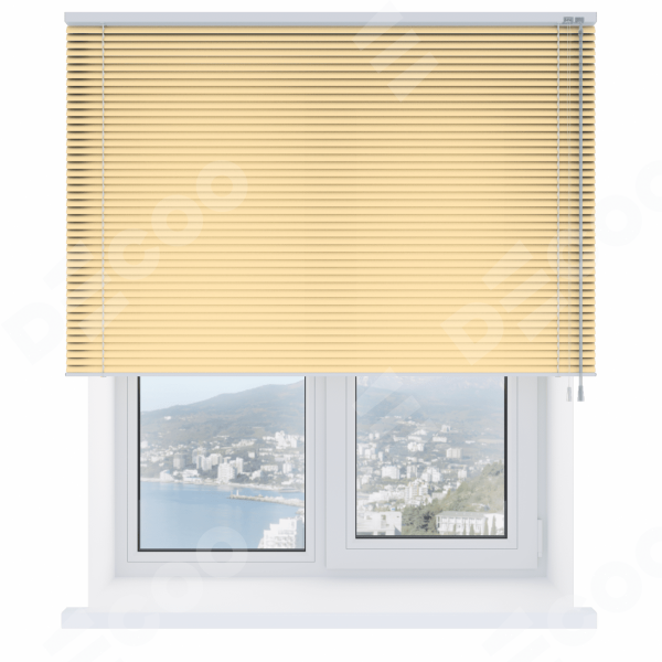 Горизонтальные жалюзи 6011 желтые
