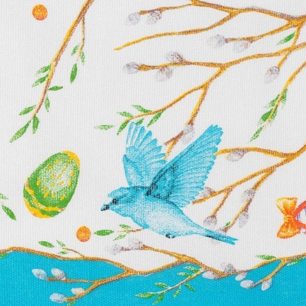 Полотенце Доляна Happy Easter 35х60см