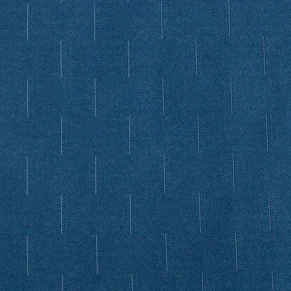 Штора портьерная Этель "Штрихи" цв.синий,на люверсах 270*300 см, 100% п/э