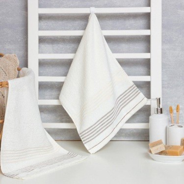 Полотенце махровое LoveLife "Comfort" 33*70±3см, цв.бежевый, 100% хлопок, 380 г/м2