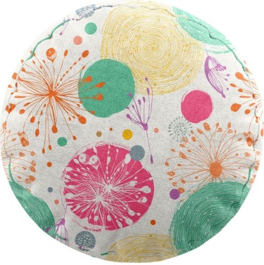 Подушка круглая Cortin «Забавные детали»