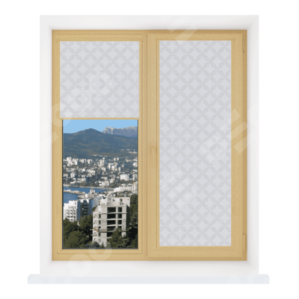 Рулонная штора Уни 2 Барселона белый 01