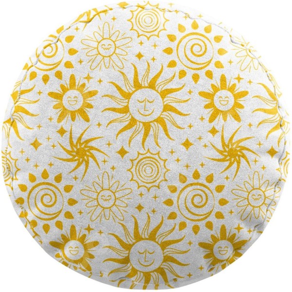 Подушка круглая Cortin «Солнышки»
